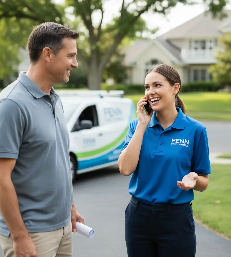 Fenn Pest Control customer support in Renner